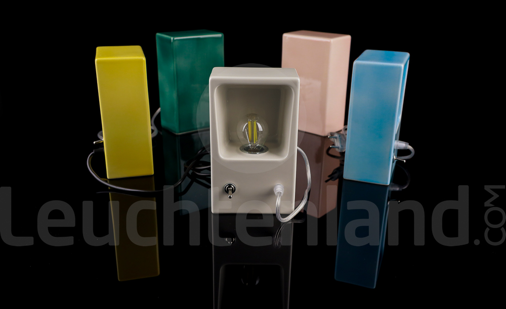 One Mold Lamp Ceramic Table / Wall Lamp